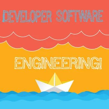 Word writing text Developer Software Engineering. Business concept for Forming Stock Illustration