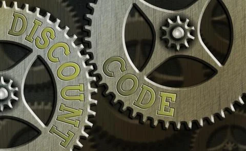 Word writing text Discount Code. Business concept for to reduce the price of a Stock-Illustration