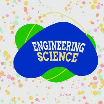 Word writing text Engineering Science. Business concept for deal with physical Illustrazione stock