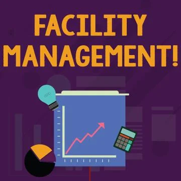 Word writing text Facility Management. Business concept for Multiple Function 库存插图