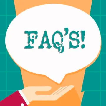 Word writing text Faq S. Business concept for list of questions and answers 스톡 일러스트