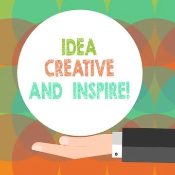 Word writing text Idea Creative And Inspire. Business concept for Inspiration イラスト素材
