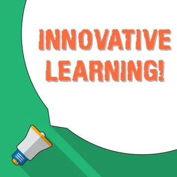 Word writing text Innovative Learning. Business concept for Interdisciplinary Illustrazione stock