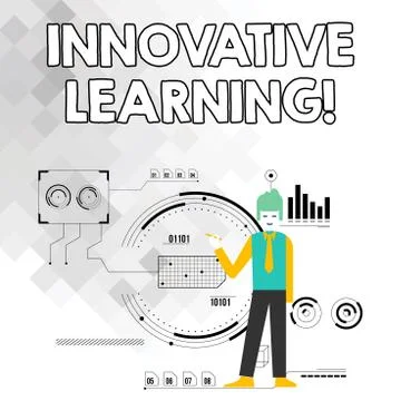 Word writing text Innovative Learning. Business concept for Interdisciplinary Stock Illustration