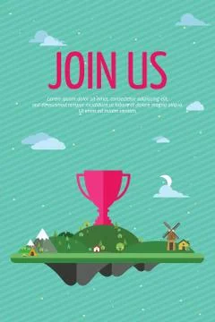 Word Writing Text Join Us Now. Business Concept Stock Illustration
