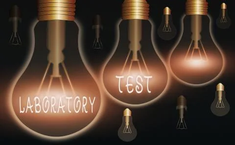 Word writing text Laboratory Test. Business concept for Determination of a イラスト素材