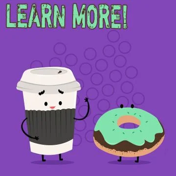 Word writing text Learn More. Business concept for Study harder Develop new イラスト素材