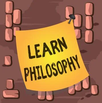 Word writing text Learn Philosophy. Business concept for learn to develop sound 스톡 일러스트