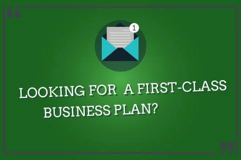 Word writing text Looking For A First Class Business Plan. Business concept for 스톡 일러스트