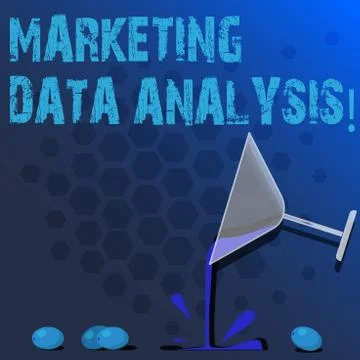Word writing text Marketing Data Analysis. Business concept for Collecting data Illustrazione stock