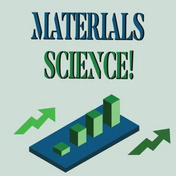 Word writing text Materials Science. Business concept for interdisciplinary Stock Illustration