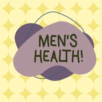 Word writing text Men S Health. Business concept for state of complete physical 스톡 일러스트