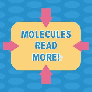Word writing text Molecules Read More. Business concept for smallest amount of Stock Illustration