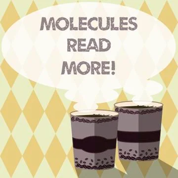 Word writing text Molecules Read More. Business concept for smallest amount of Stock Illustration