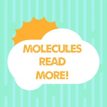 Word writing text Molecules Read More. Business concept for smallest amount of Stock Illustration