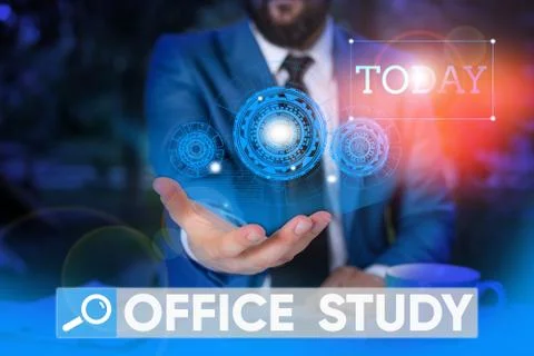 Word writing text Office Study. Business concept for any location or venue where 写真素材