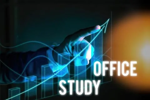 Word writing text Office Study. Business concept for any location or venue where Fotos de archivo