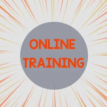 Word writing text Online Training. Business concept for Take the education 스톡 일러스트