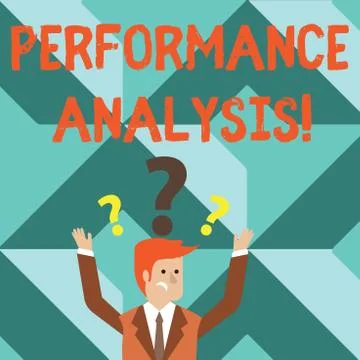 Word writing text Perforanalysisce Analysis. Business concept for analyzing P Stock Illustration