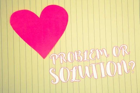 Word writing text Problem Or Solution Question. Business concept for Think So イラスト素材