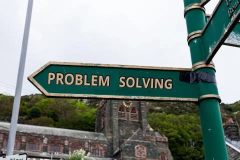 Word writing text Problem Solving. Business concept for process of finding Foto stock