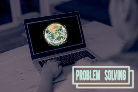 Word writing text Problem Solving. Business concept for process of finding Foto stock