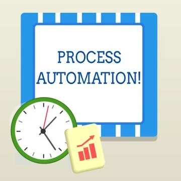 Word writing text Process Automation. Business concept for Transformation 스톡 일러스트