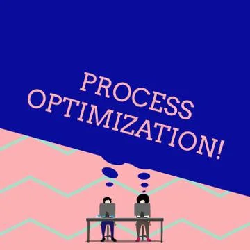 Word writing text Process Optimization. Business concept for Improve Stock Illustration