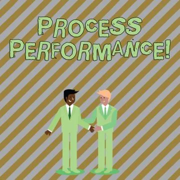 Word writing text Process Perforanalysisce. Business concept for measure of how Stock Illustration