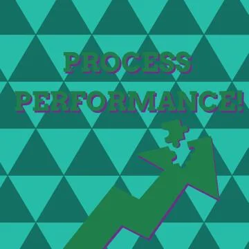 Word writing text Process Perforanalysisce. Business concept for measure of how Stock Illustration
