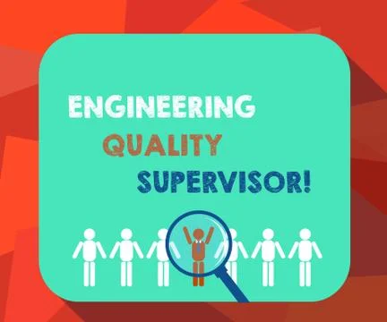 Word writing text Production And Maintenance Supervisor. Business concept for Stock Illustration