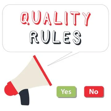 Word writing text Regulations Rules. Business concept for Standard Statement Illustrazione stock