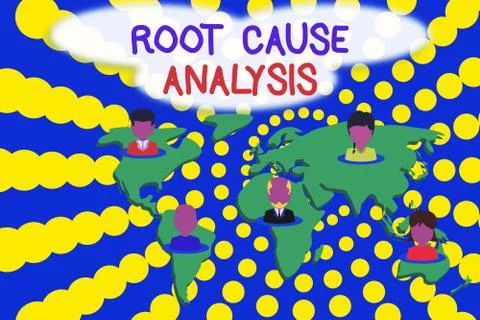 Word writing text Root Cause Analysis. Business concept for Method of Problem Stock Illustration