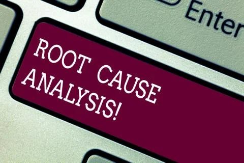 Word writing text Root Cause Analysis. Business concept for method of problem Stock-Fotos