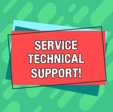 Word writing text Service Technical Support. Business concept for services that イラスト素材
