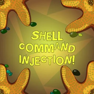 Word writing text Shell Comanalysisd Injection. Business concept for used by 스톡 일러스트
