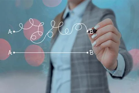 Word writing text Simplify your ideas. Business concept for Make your business Stock Photos
