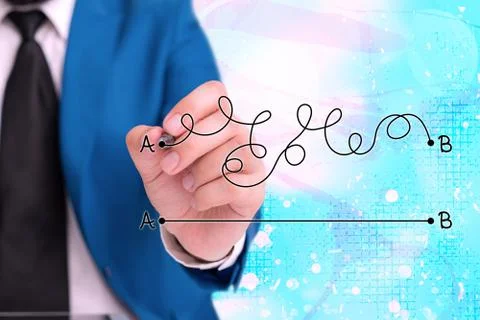 Word writing text Simplify your ideas. Business concept for Make your business Stock Photos