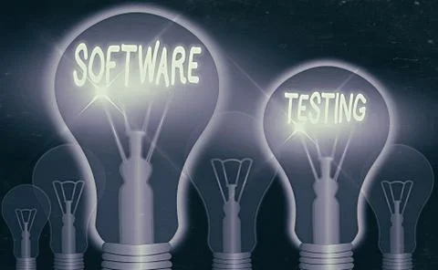 Word writing text Software Testing. Business concept for activity to check Stock Illustration
