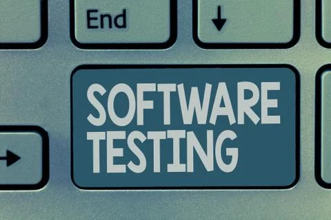 Word writing text Software Testing. Business concept for investigation provide 库存照片