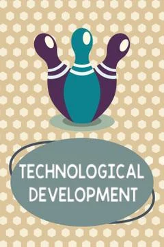 Word writing text Technological Development. Business concept for Invention or Stock Illustration