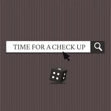 Word writing text Time For A Check Up. Business concept for a Thorough Illustrazione stock