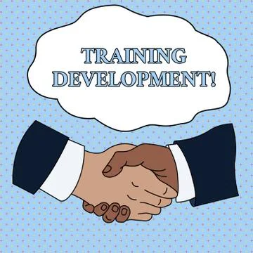 Word writing text Training Development. Business concept for Learn and Expand Stock Illustration