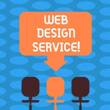 Word writing text Web Design Service. Business concept for development process イラスト素材