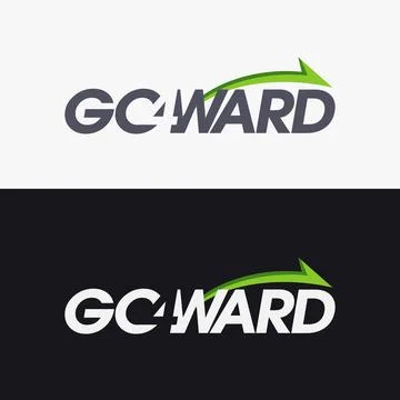 Wordmark go forward logo vector on white background Stock Illustration
