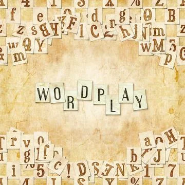 Wordplay Stock Illustration