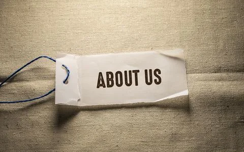 Words with About Us , Web Concept idea Stock Photos