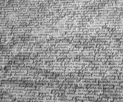 Words background texture Illustrazione stock