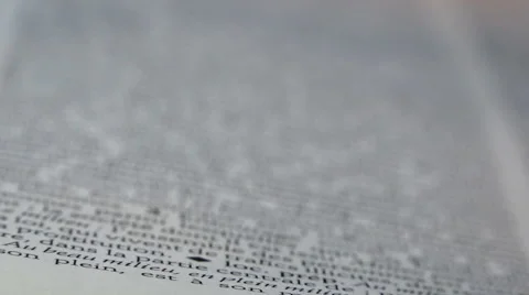 Words, book, dictionary - focus change on text - knowledge background 스톡 동영상 54690380