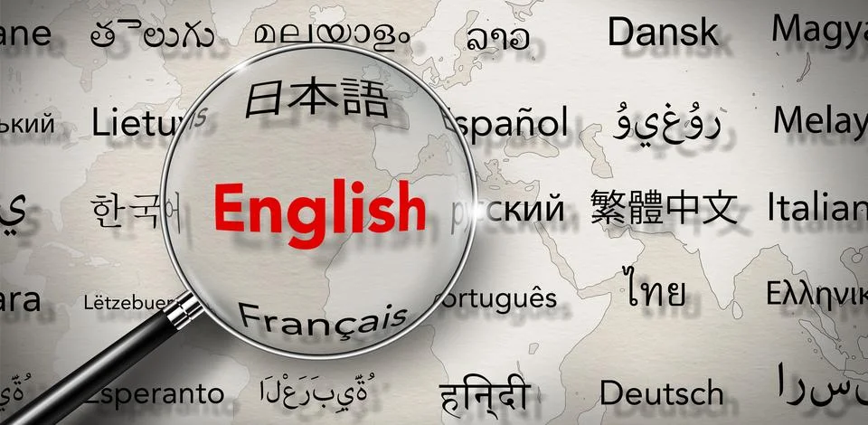 Words cloud, Translate, and languages education concept. イラスト素材
